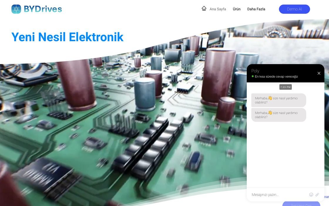 BYDrives website