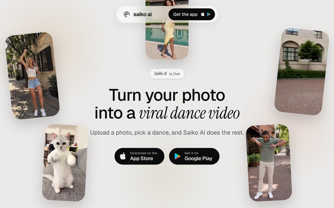 Saiko AI Website