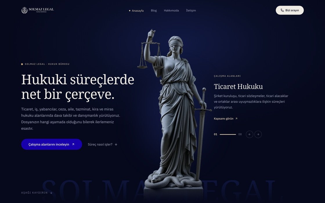 Solmaz Legal Website